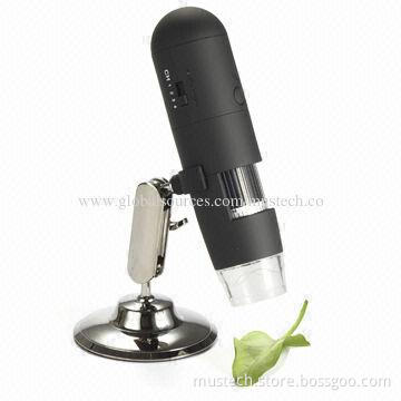 200x 2.4GHz WiFi Wireless Digital Microscope Electric Microscope with 8 Adjustable LED Measurements